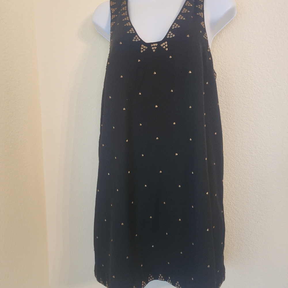Free People Mini Dress with Stud Embellishments
